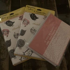Blank Thank You cards!
